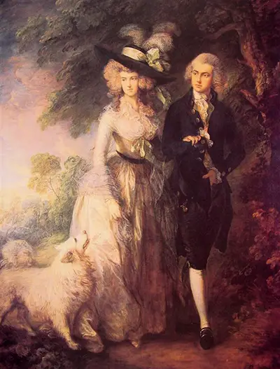 Mr and Mrs William Hallett the Morning Walk Thomas Gainsborough